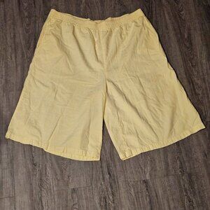 Vintage Basic Edition Walking Shorts Yellow XL